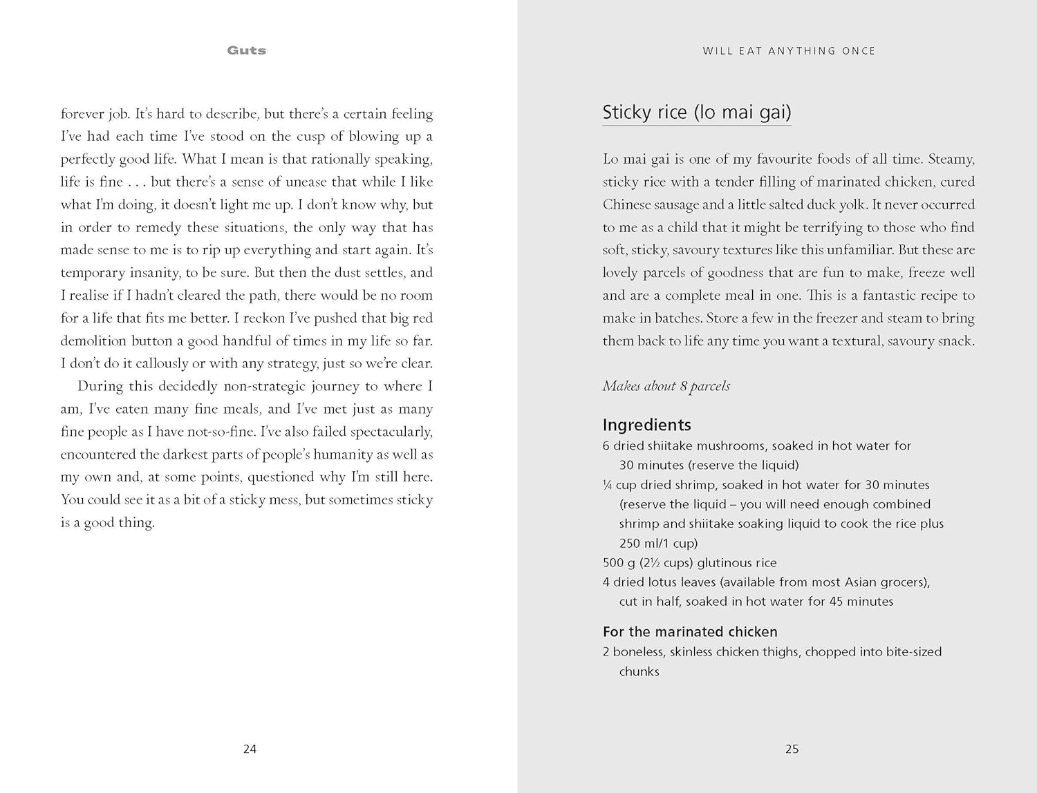 Guts: a Memoir of Food, Failure and Taking Impossible Chances image number 4