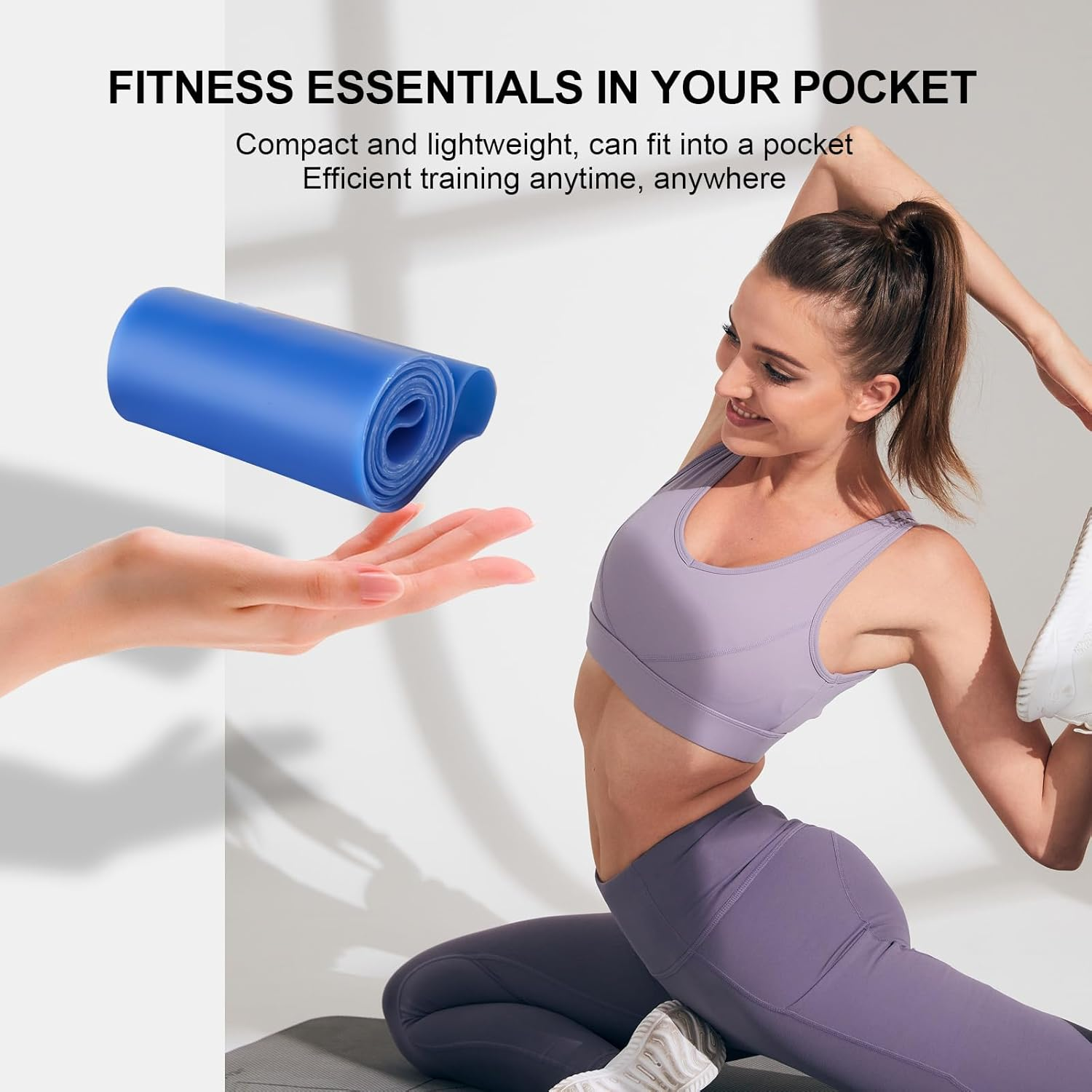 Elastic Bands for Bodybuilding &ndash; Elastic Bands &ndash; Fitness Bands &ndash; Includes Training Guide in English and Carry Bag &ndash; Ideal for Muscle Exercises and Yoga image number 6