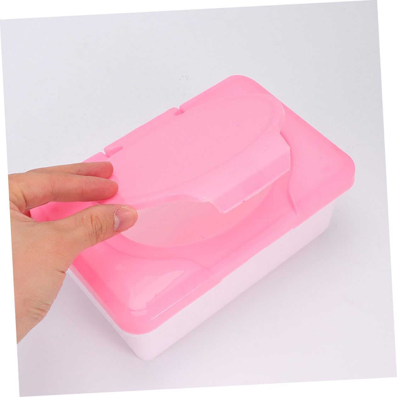 Ciieeo Plastic Wipes Dispenser Wipe Holder Dispense Dry Holder Dispenser for Home
