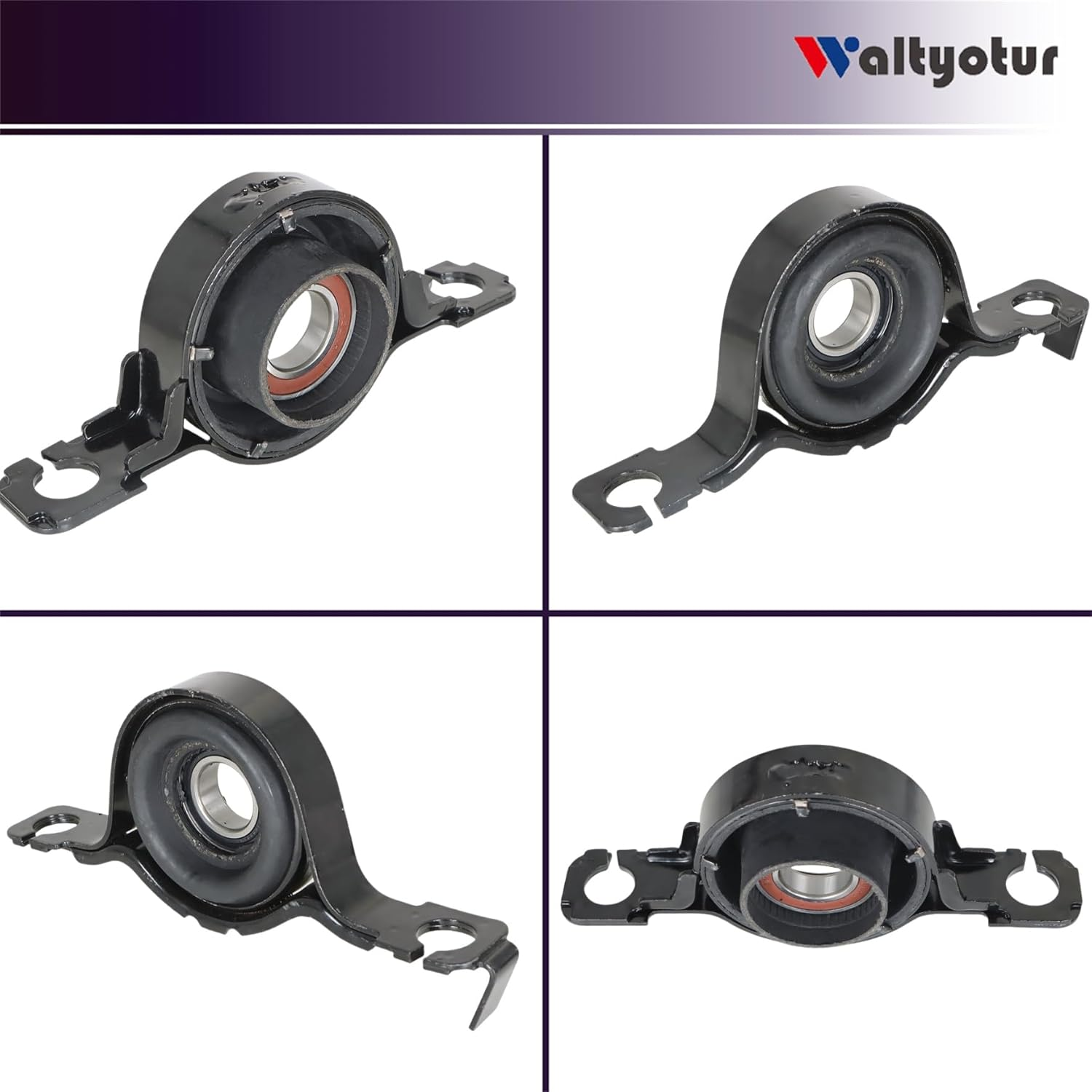 Front and Rear Driveshaft Center Support Bearing Replacement for Edge 2007-2014 Replacement for CX9 2007-2014 image number 3