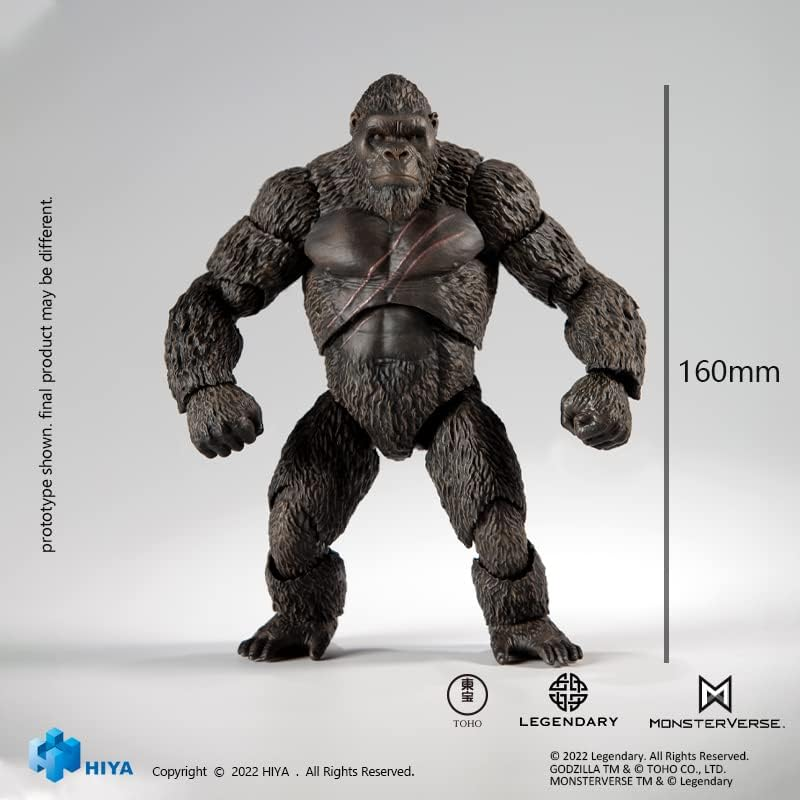 Godzilla Vs. Kong: Kong Exquisite Basic PX Action Figure image number 3