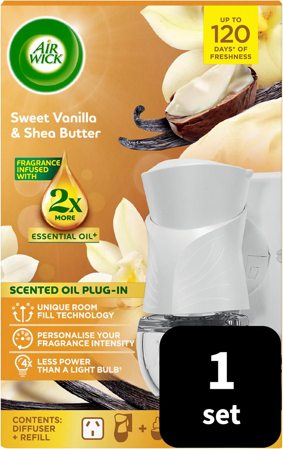 Air Wick Sweet Vanilla & Shea Butter Plug-In Diffuser image number 3