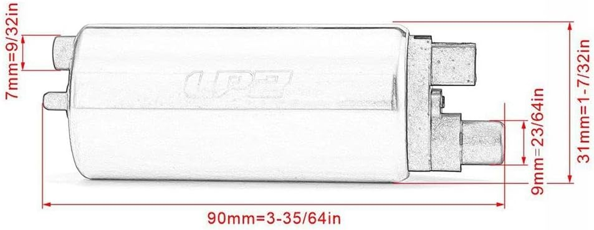 Rynplex Motorcycle Fuel Pump, for CMX300 CMX 300 Rebel 2017-2018 16700-K87-A01 49040-0027 49040-0767 Motorbike Petrol Pump Unit image number 2