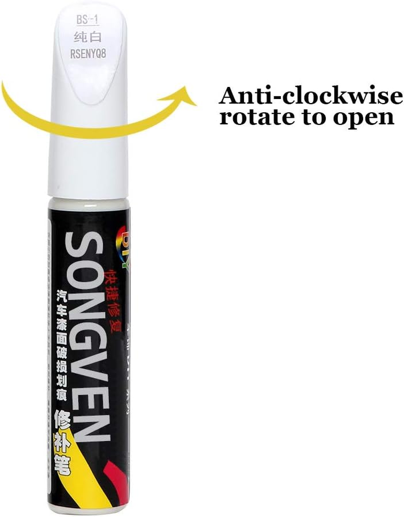 SONGVEN Universal Car Pro Mending Car Remover Scratch Repair Paint Pen Clear Fix It Pro Car Scratch Repair Car Scratch Remover Car Scratch Repair Paint Pen (White) image number 6