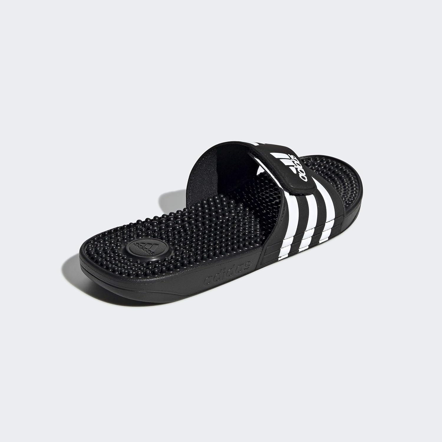 Adidas Sportswear Adissage Slides, Core Black/Ftwr White/Core Black, 9 US image number 4