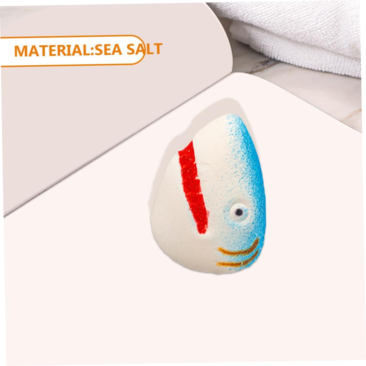 Hoement 3Pcs Shark Bath Ball Natural Bathing Bomb Boy Girl'S Bubble Making Salt Bomb for Bathing Portable Fragrance image number 3