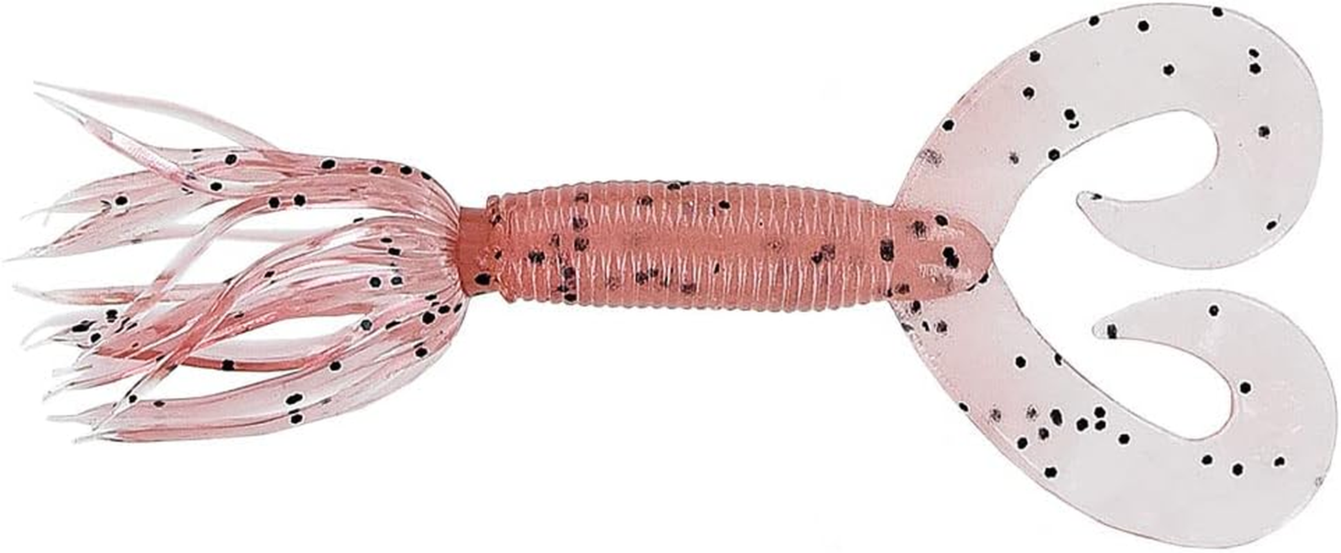 Yamamoto 5" Double Tail Hula Grub - Realistic Easy-To-Use Soft Plastic Fishing Lure Bait with Free-Flowing Skirt - 10 Pack image number 1