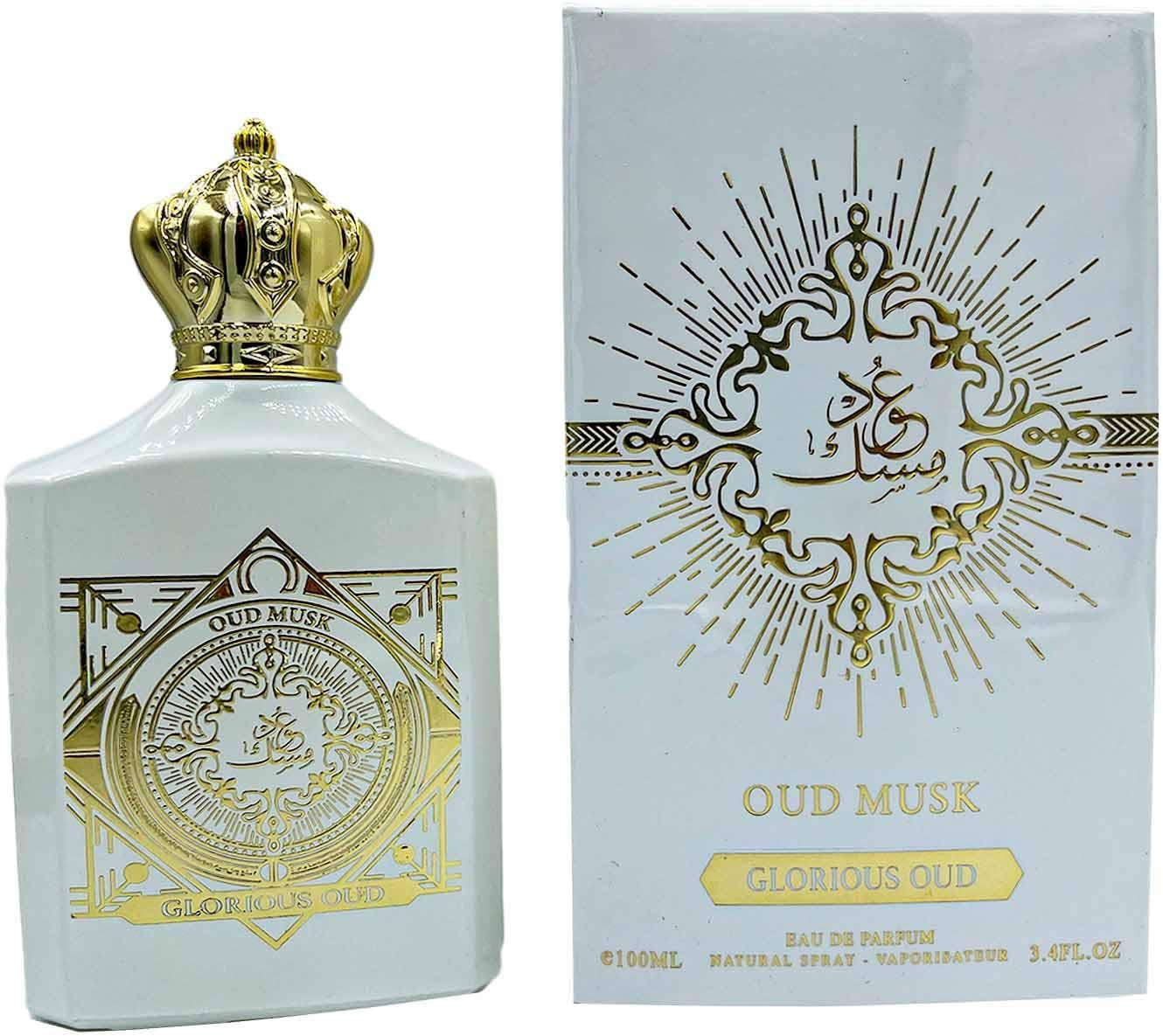 House of Perfumes Men'S Glorious Oud Musk Eau De Parfum Spray, 100 Ml image number 5