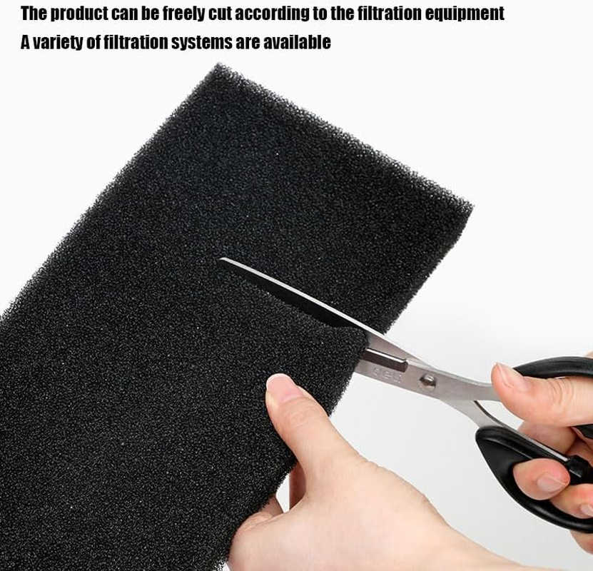 WADY 1 Piece Filter Foam Sponges,20X30X2Cm Bio Sponge Filter Media Pad for Aquarium & Fish Tank, Cut-To-Size Foam for Optimal Filtration image number 2
