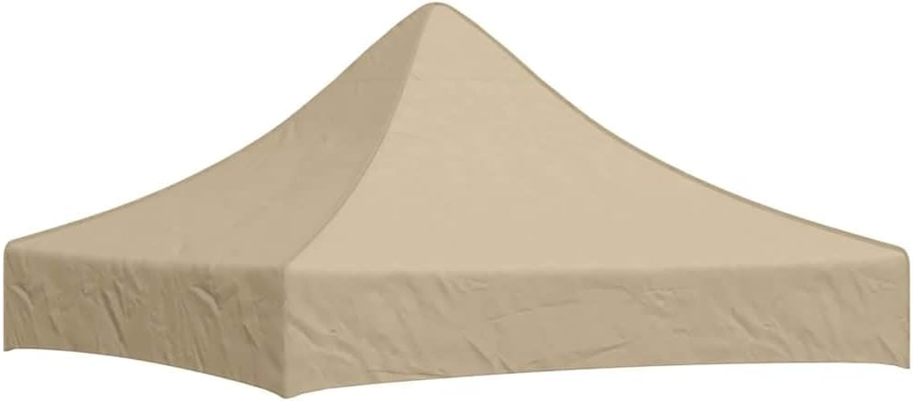 Party Tent Roof 3X6 M Anthracite, Heavy Duty 600D Oxford with PVC Coating, UV Water Resistant Gazebo Canopy Replacement Cover