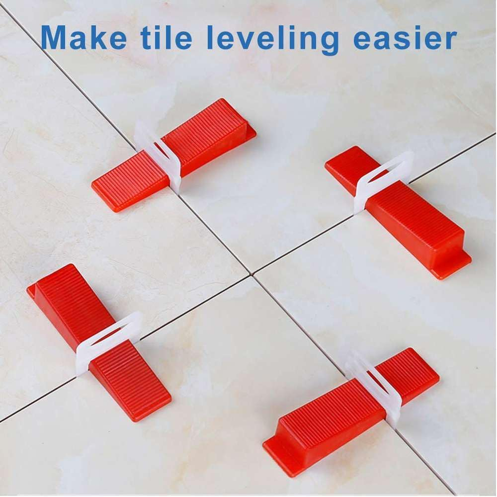 800 Pcs 1.5Mm Tile Leveling System Clips Levelling Spacer Tiling Tool Floor Wall image number 5