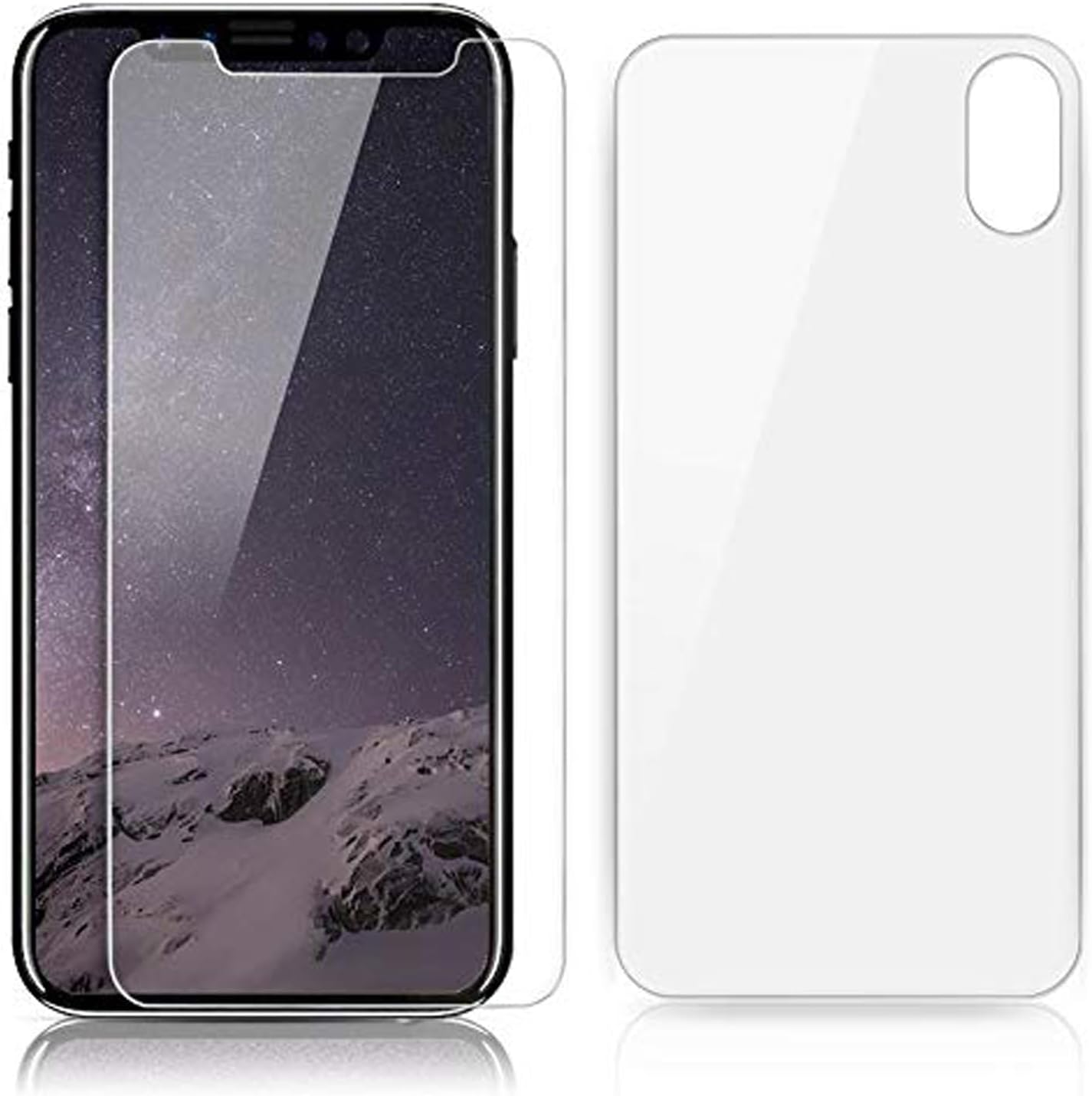 Tempered Glass/Soft Screen Protector for Apple Iphone 6 7 8 plus X XS XR 11 12 13 Pro Max SE (13, Tempered Glass Front)