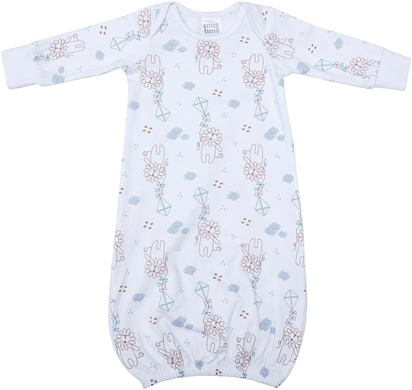 Snugtime Lion Print Long Sleeve Sleeping Bag for Newborn Baby, Size 000 image number 1