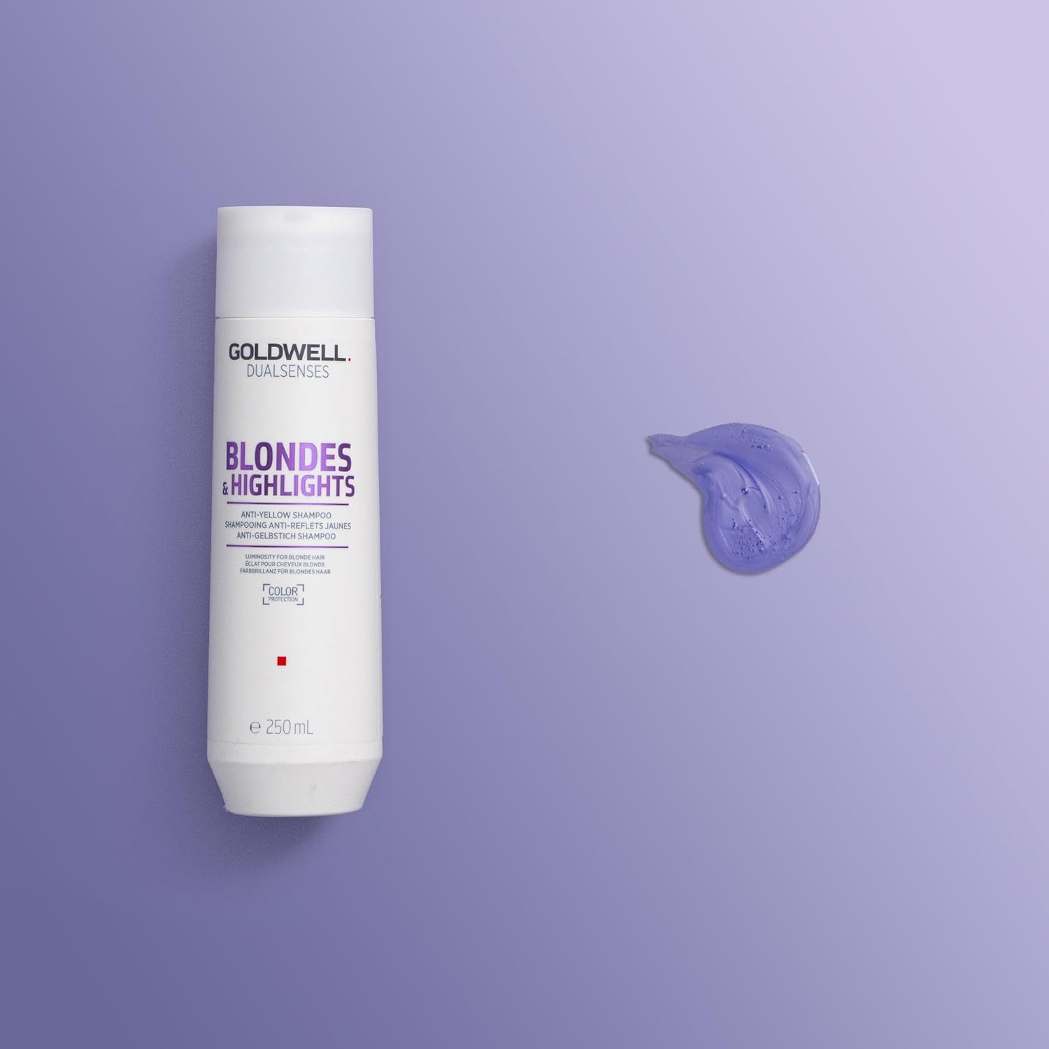 Goldwell Dual Senses Blondes & Highlights Anti-Yellow Shampoo (Luminosity for Blonde Hair) 250Ml image number 3