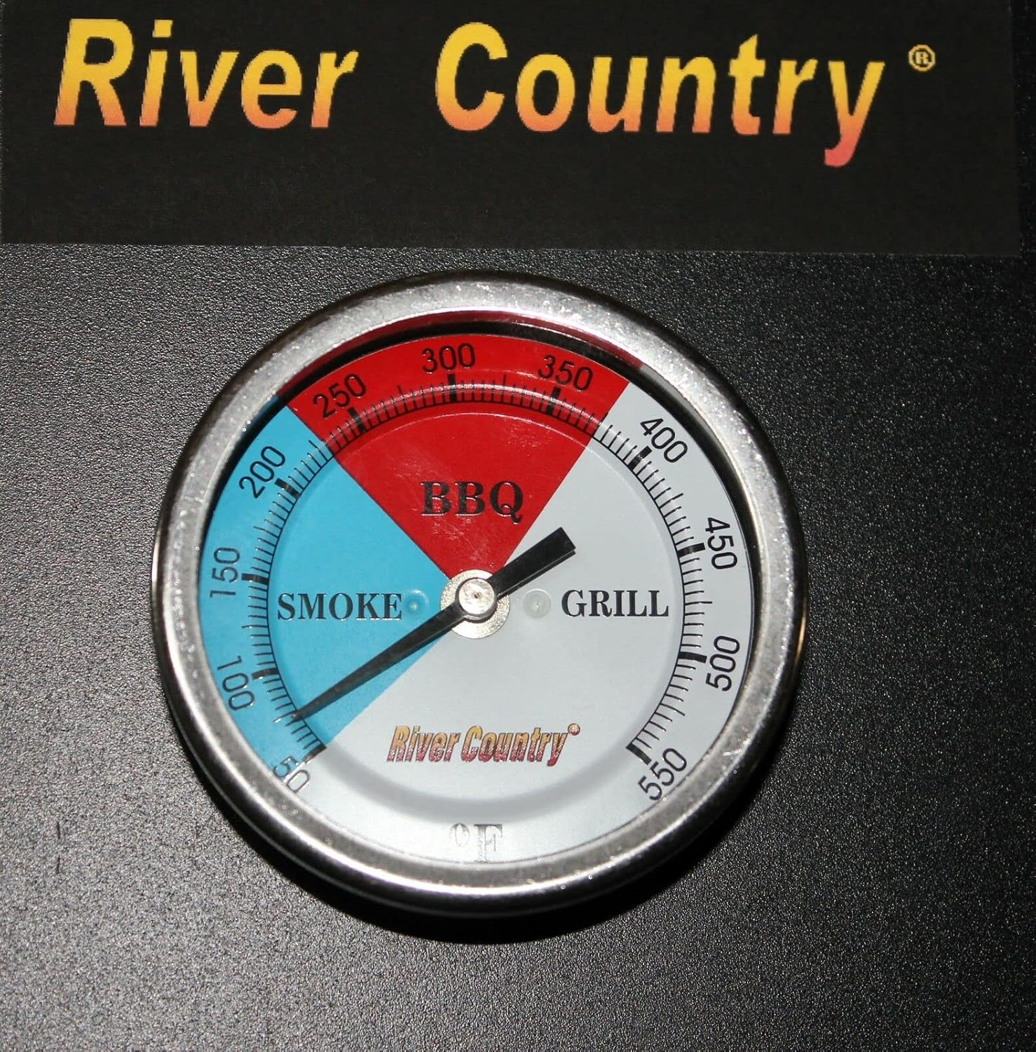 River Country 3" (RC-T34CC) Adjustable BBQ, Grill, Smoker Thermometer Temperature Gauge 50 to 550F image number 4