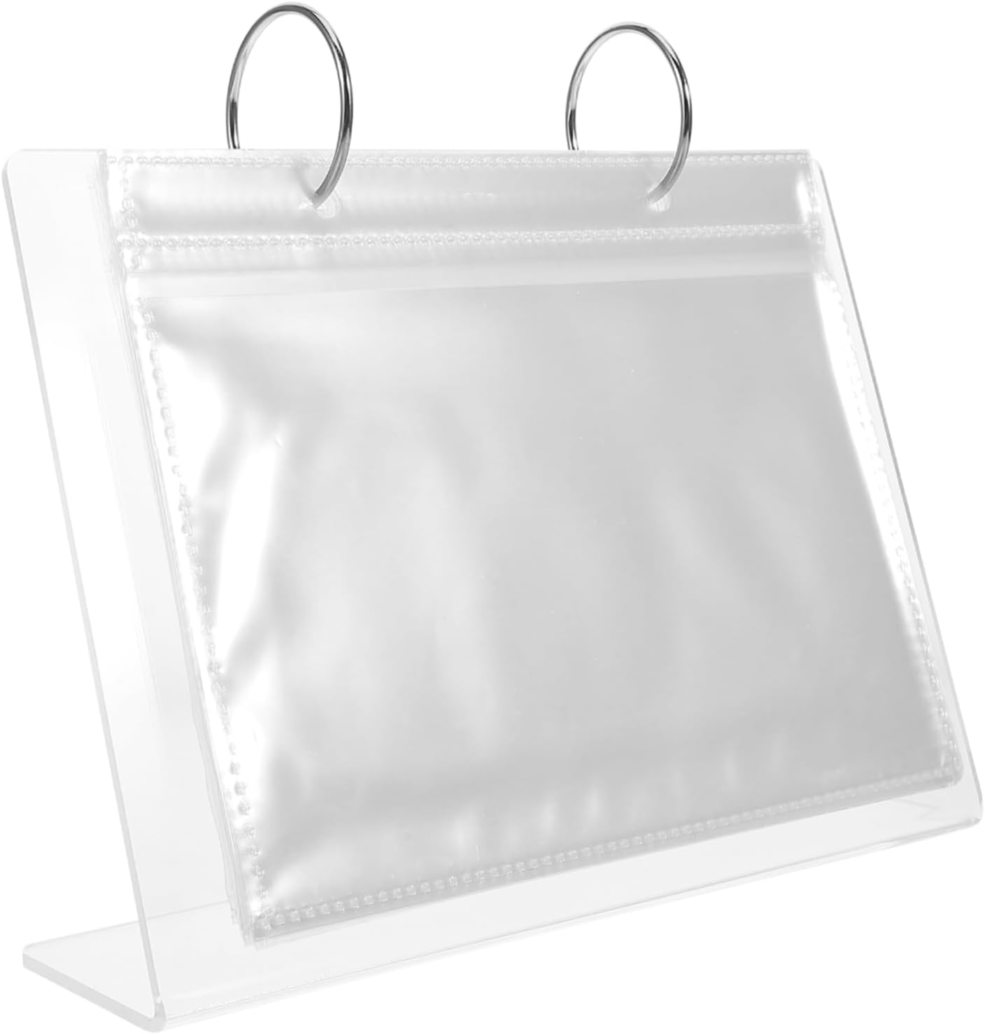 LALADEFIEE Nail Art Storage Book Display Stand Press Nail Display Book for Stickers Sample Cards image number 3