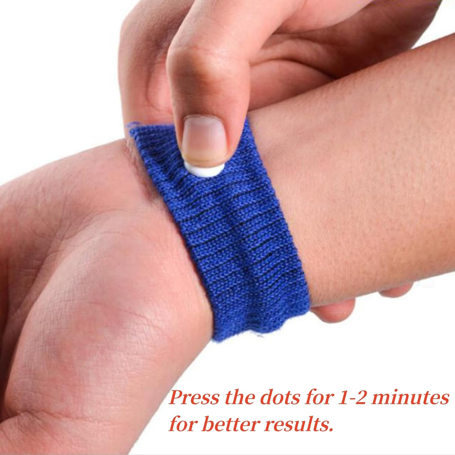 8 Pcs Travel Sickness Bands,Sea Band,Motion Nausea Bands,4 Colours Wristbands(Black, Grey, Blue and Pink)