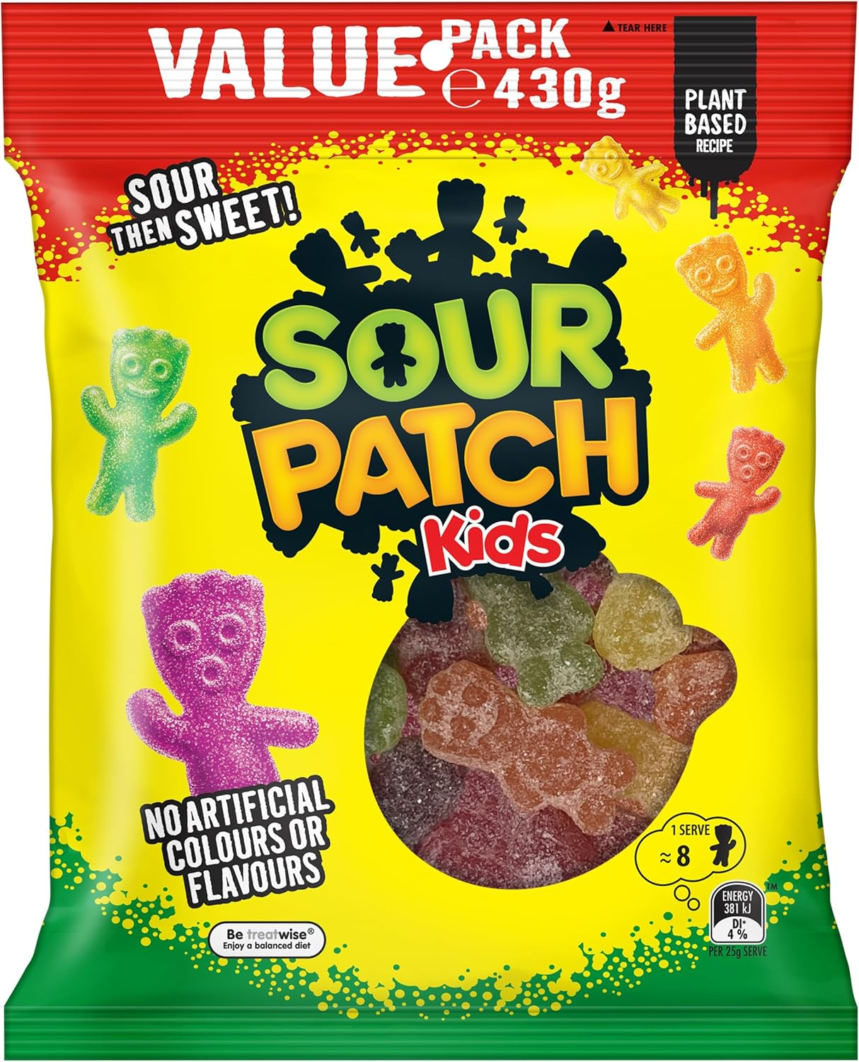 Sour Patch Kids Sweet 430 G image number 1