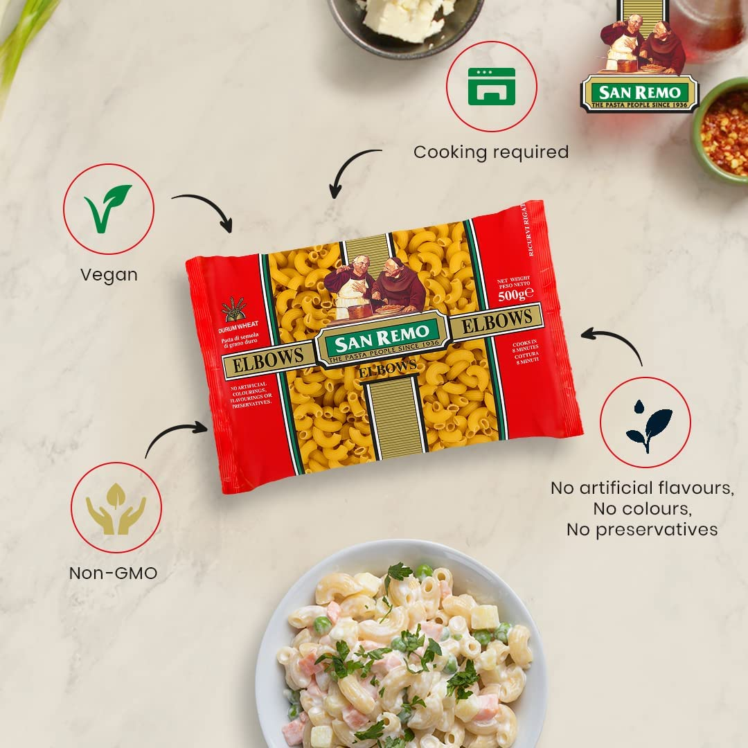 San Remo Elbows, 500G image number 6