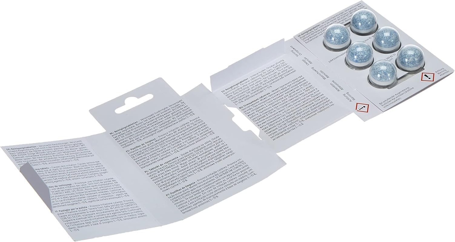 2-Phase Cleaning Tablets for All Jura Automatic Coffee Centers, 12 Count image number 2