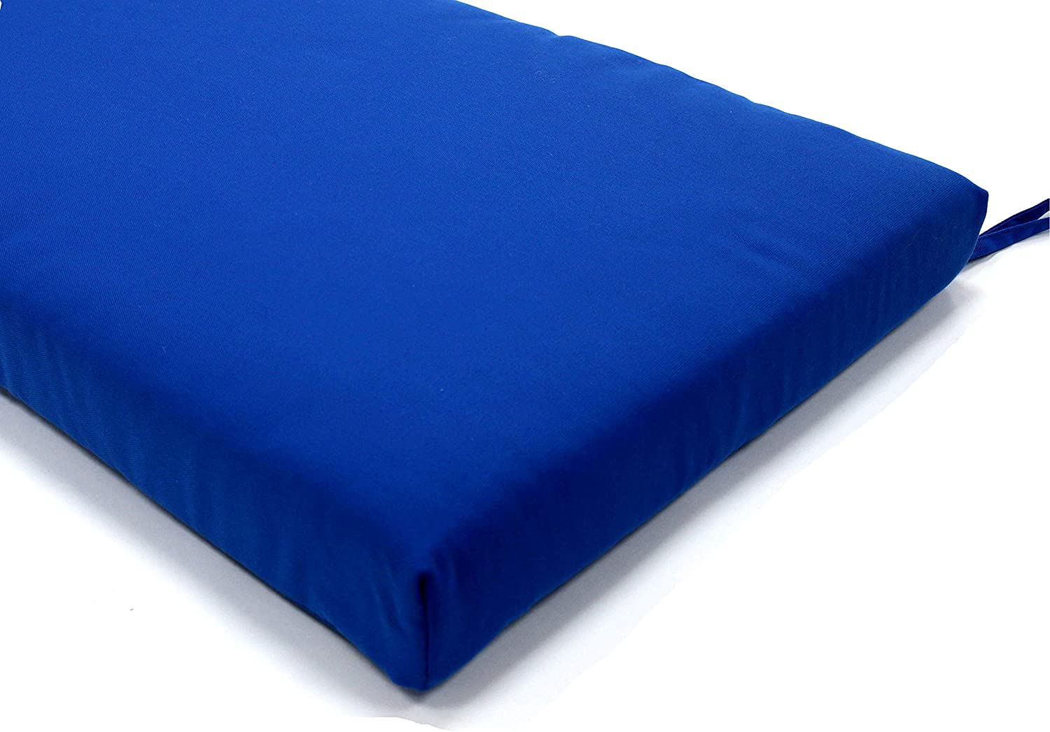 Amazon Basics Outdoor Patio Bench Cushion - 45 X 18 X 2.5 Inches, Blue image number 4