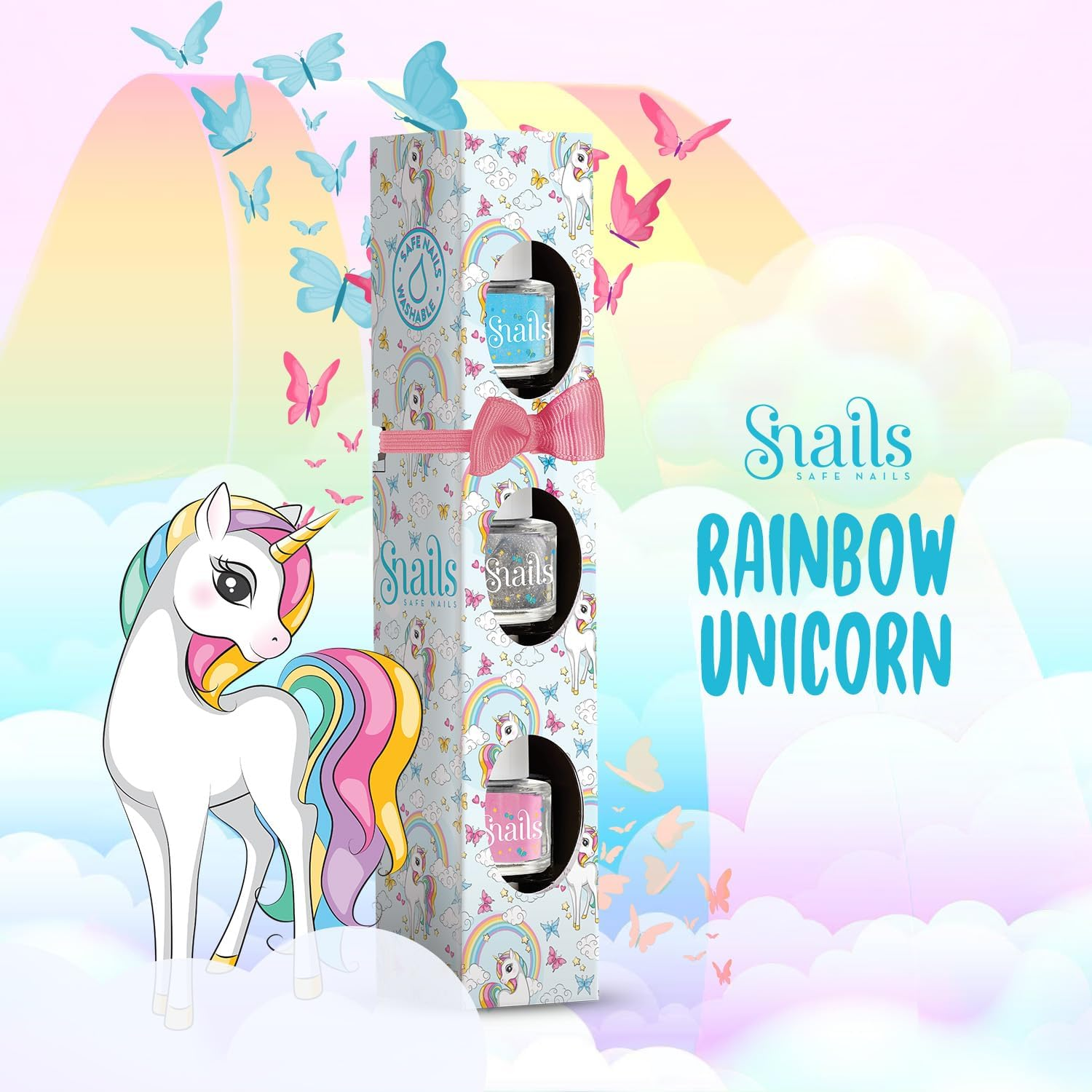 Snails Kids Unicorn Nail Polish 5 Ml (Pack of 3) image number 2