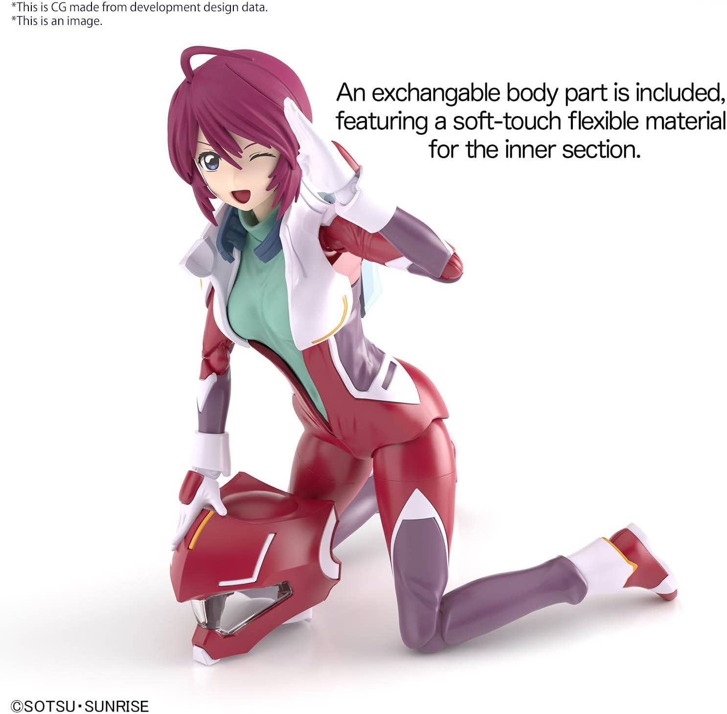 BANDAI HOBBY Gundam Figure-Rise Standard Gundam Seed Destiny LUNAMARIA Hawke image number 2