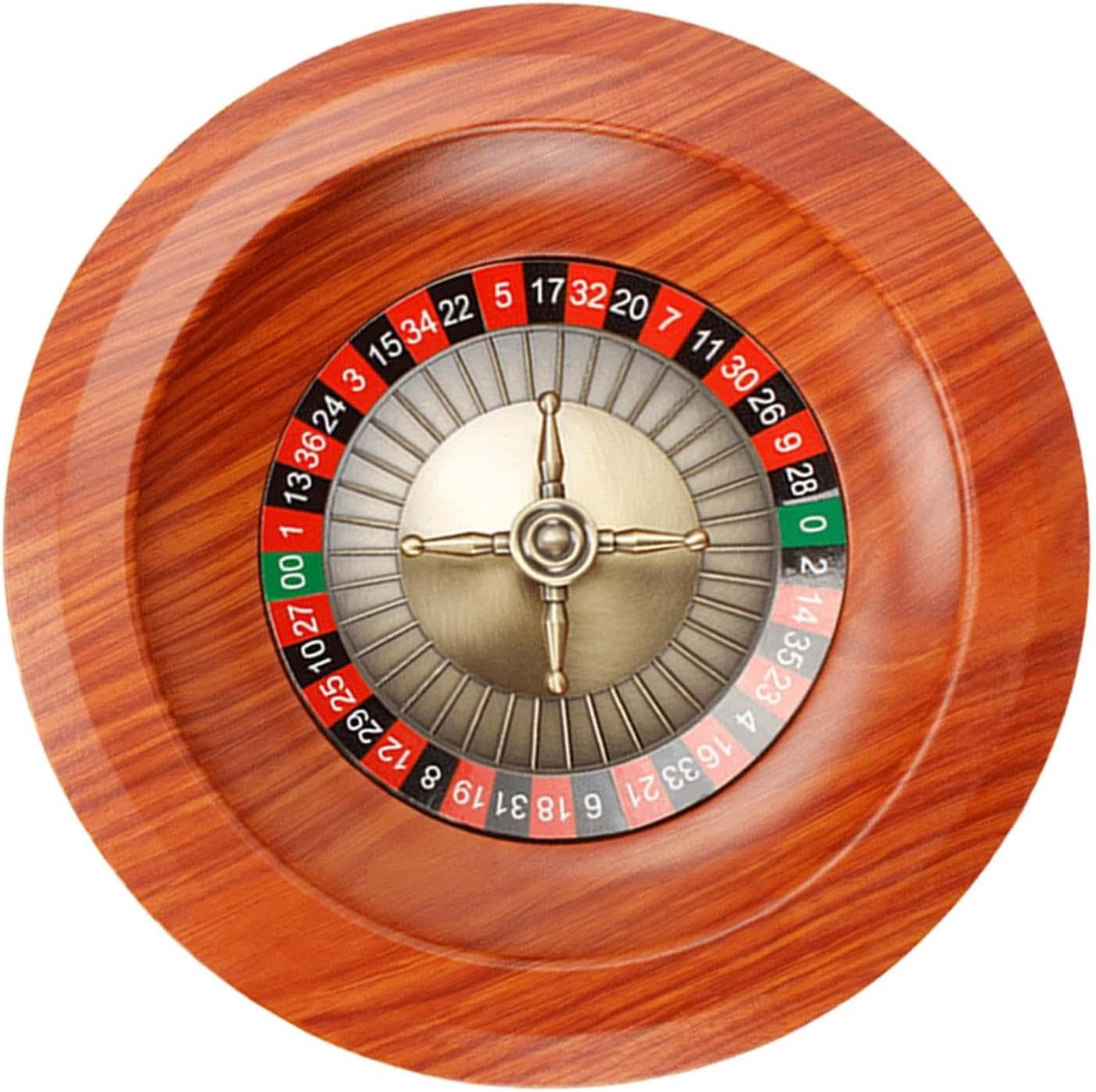 Kowaku Roulette Wheel Turntable Table Games, 12'' Rotating Game Wheel for Festival image number 5