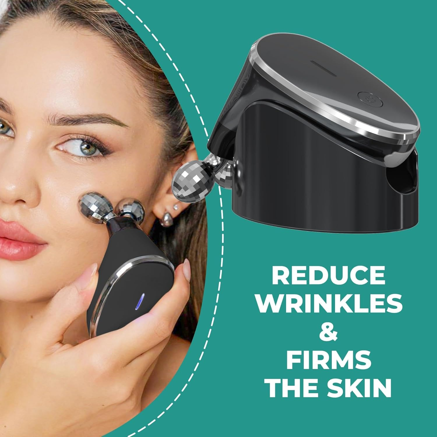 Microcurrent Facial Device- 6 in 1 Advanced Face Microcurrent Device- Microcurrent Facial Machine- Skin Care image number 5