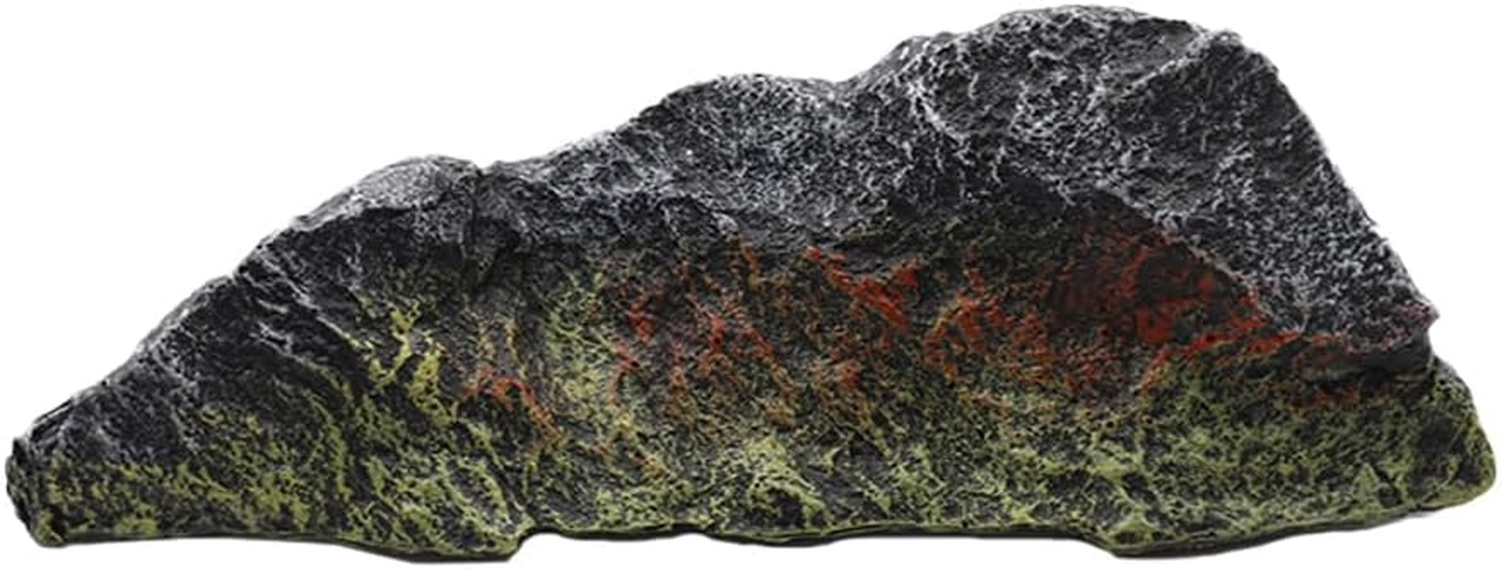 NUZAMAS Fish Tank Simulation Resin Rock Cave Hideouts Terrarium Habitat Decor Aquarium Resin Cave Ornaments for Lizards Snakes Crab Bearded Dragon Gecko image number 4