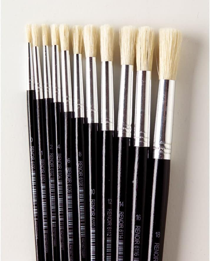 Renoir Hog Hair round Brush, Size 1