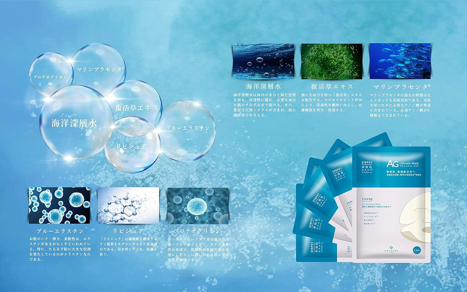 Cocochi AG Ultimate Ocean Mask 5 Pcs image number 5