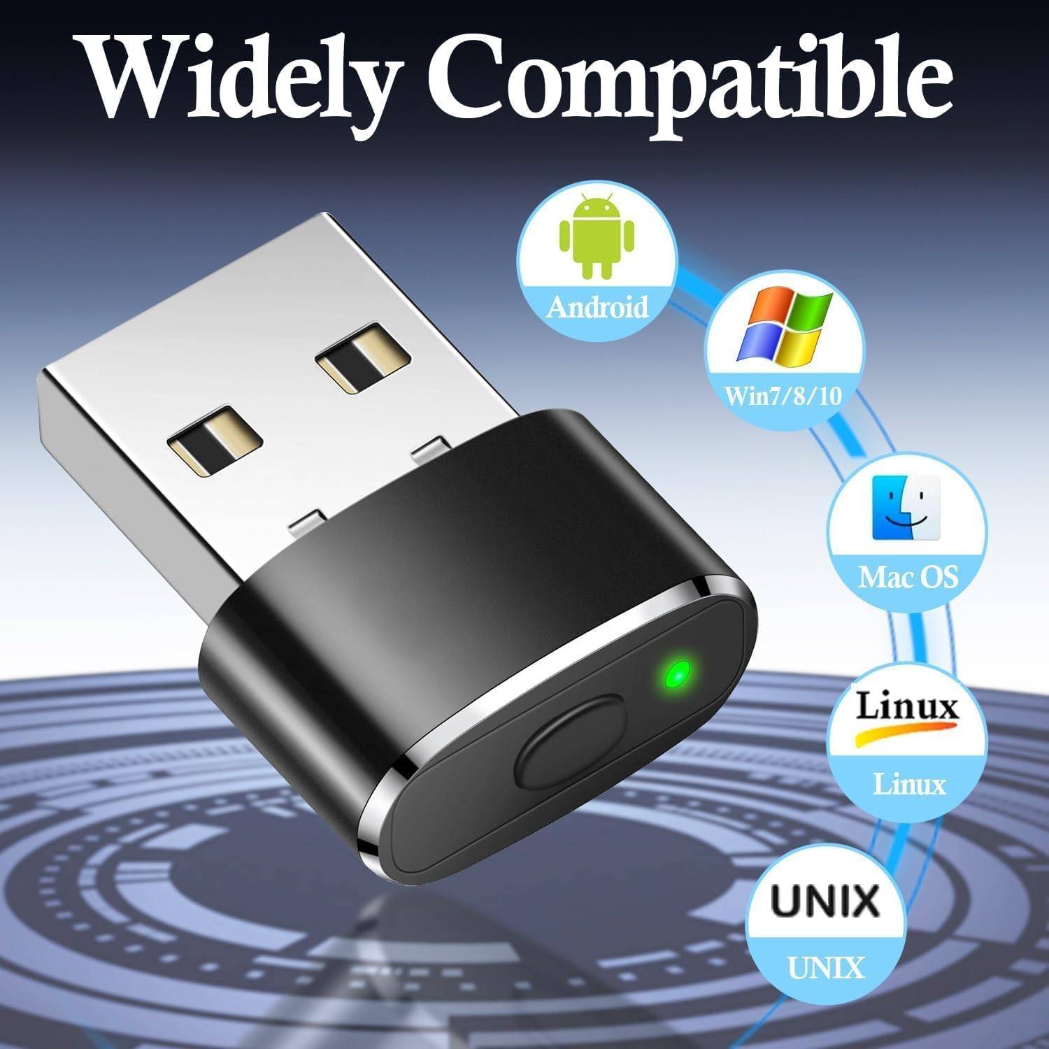 Undetectable Metal USB Mouse Jiggler with Switch Button, 3 Jiggle Modes, Automatic Shaker, Simulator, Driver-Free, Plug & Play, Keep Computer/Laptop Awake, Black image number 2