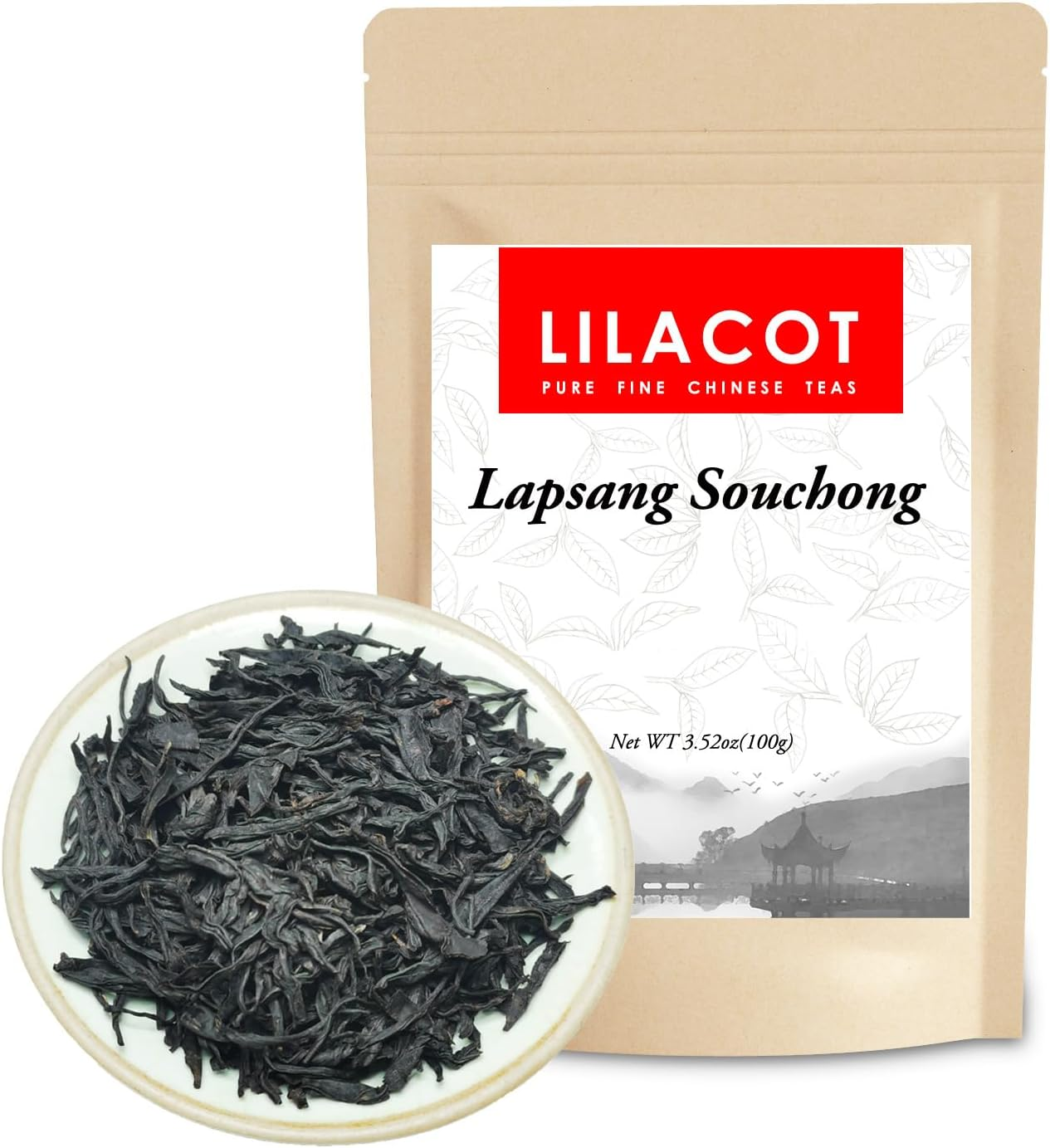 LILACOT Lapsang Souchong(Zhengshan Xiaozhong) Black Tea - Traditional Pine-Smoked, Lychee & Longan Flavour from Wuyi Mountain, China image number 2
