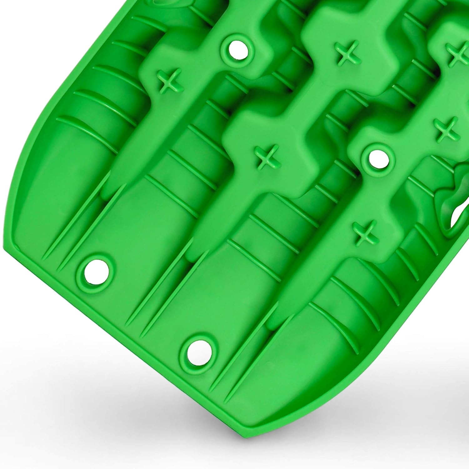 X-Bull Recovery Tracks with Bag and Mounting Pin Set 4X4 Recovery Boards Offroad 4Wd Tracks 22046LBS/10000KG Stand for Automotive Accessories Tires and Wheels in the Sand Mud Snow(Gen 3.0 Green) image number 2