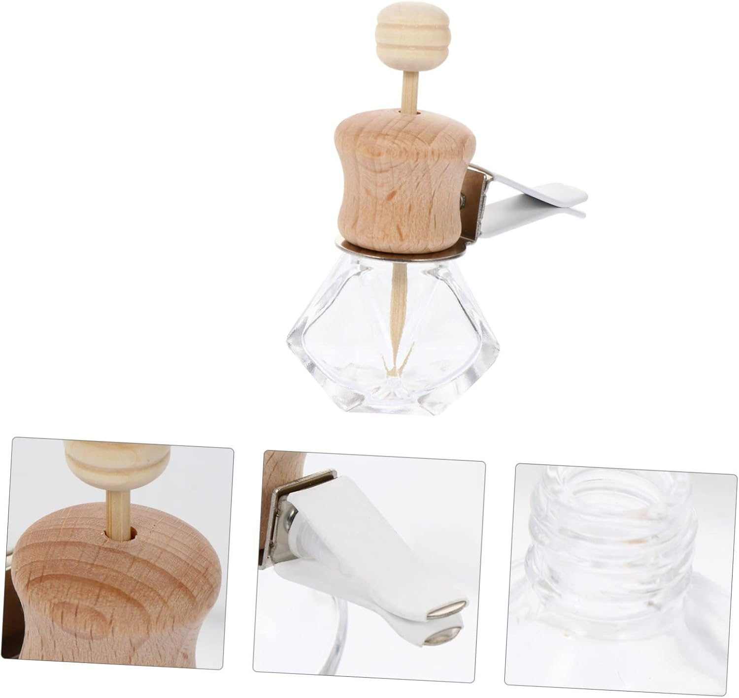 STOBAZA 3Pcs Car Diffuser Bottles for Essential Oils Compact Aromatherapy Containers for Vehicle Use Easy Installation Lightweight Design image number 2