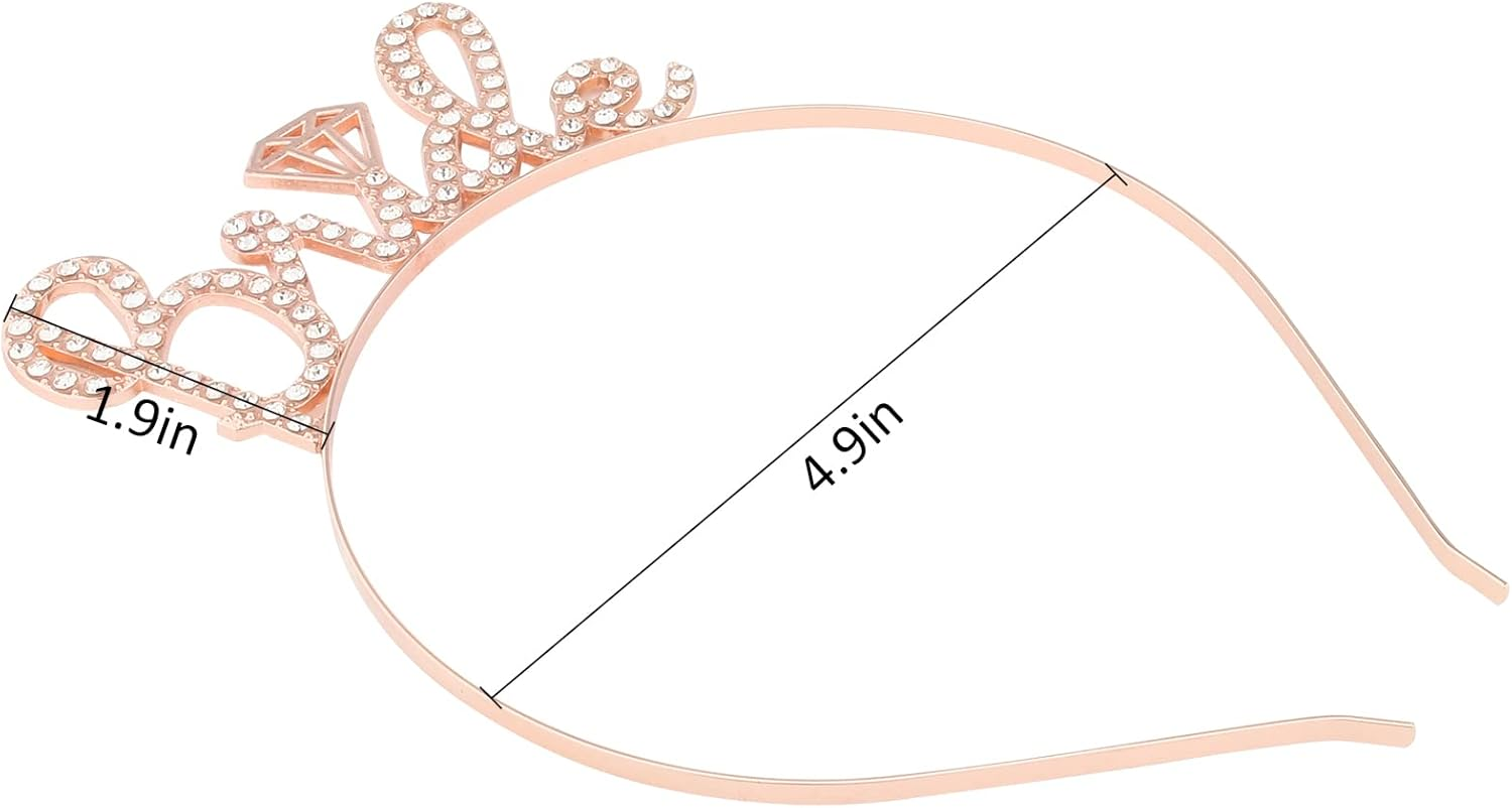 BAHABY Bride Headband Bride to Be Headpiece image number 4