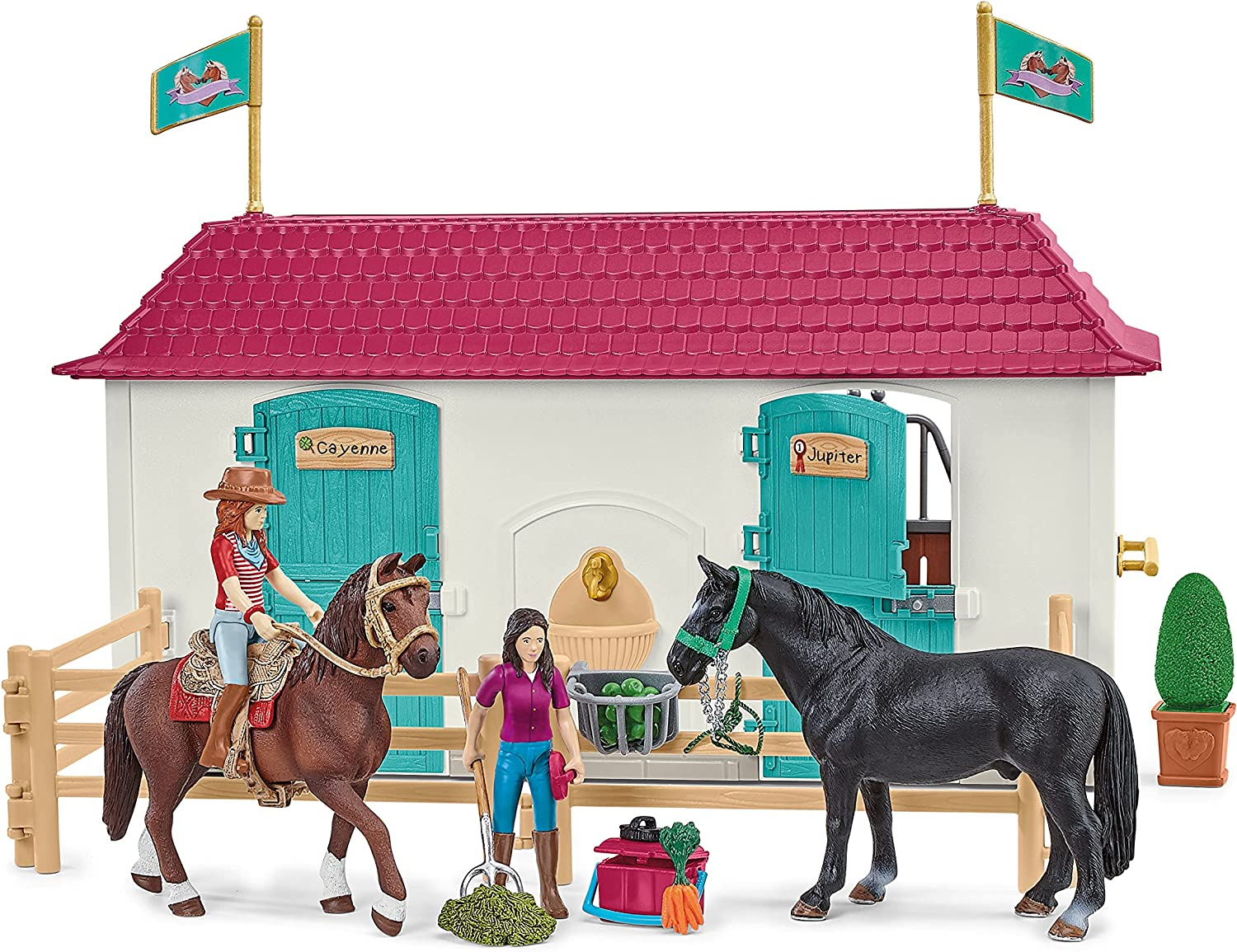 Horse Club Playset - Lakeside Country House and Stable image number 1