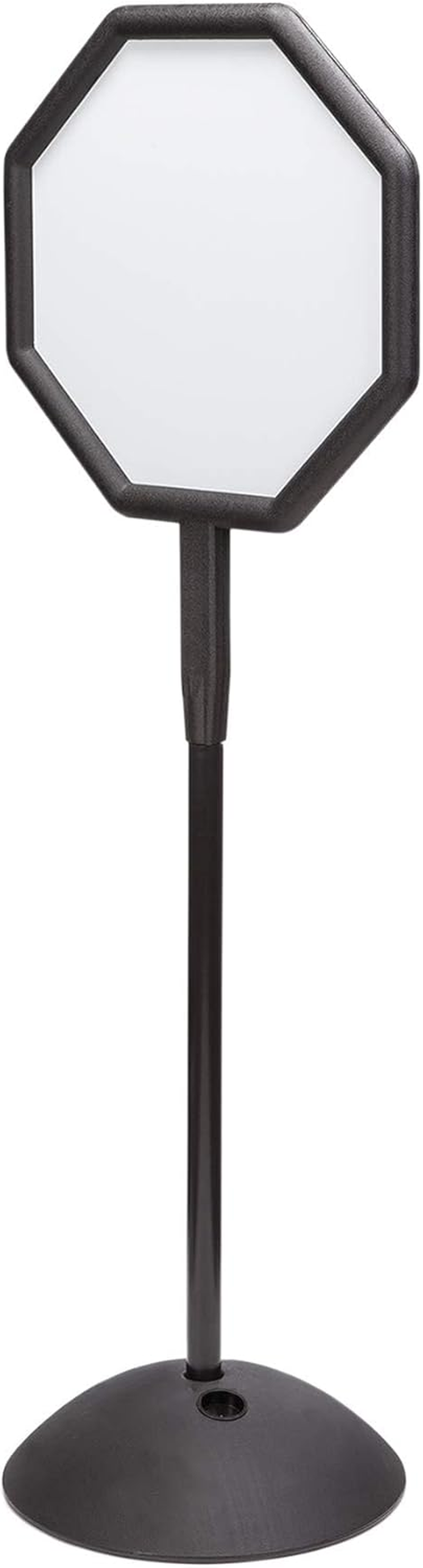 Safco Products Write Way Rectangle Message Sign 4117BL, Black, Magnetic Dual-Sided Dry Erase Board, Indoor and Outdoor Use image number 2