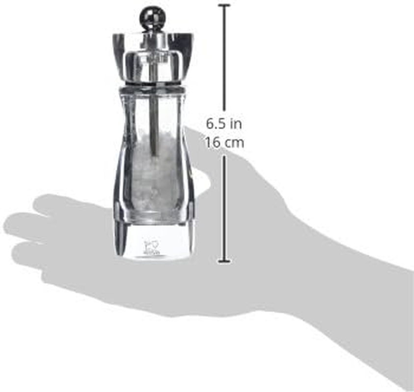 Peugeot Vittel Mills Manual Salt Mill, Clear, 830011 image number 1