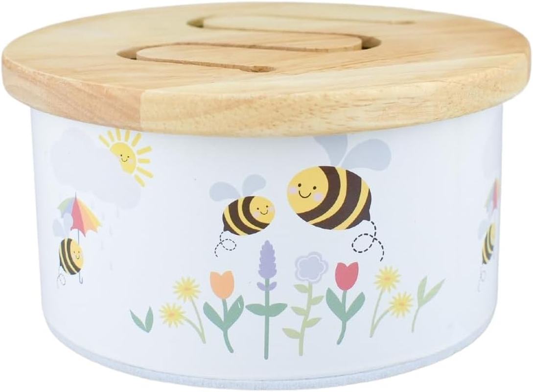 Koala Dream - Buzzy Days BEE Wooden Drum-Musical Instrument for Kids/Toddlers image number 3