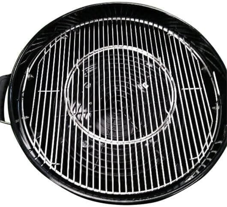 Stainless Steel round BBQ Grill with Removable Center | Suits 57Cm Weber