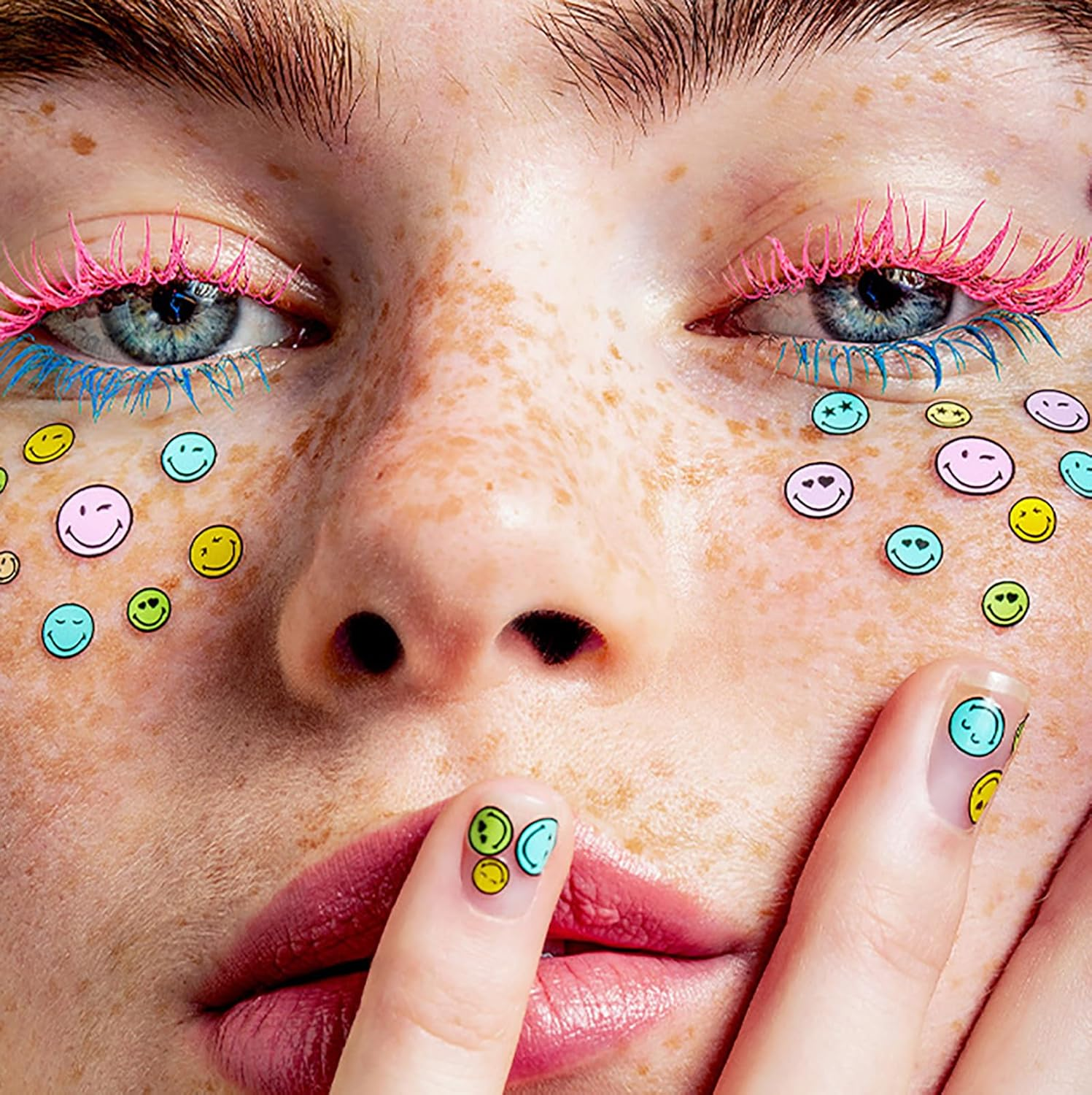 Colored Mascara Sets, Waterproof Colorful Mascara Gift Set, Long Lasting for Eyelash Eye Makeup image number 6