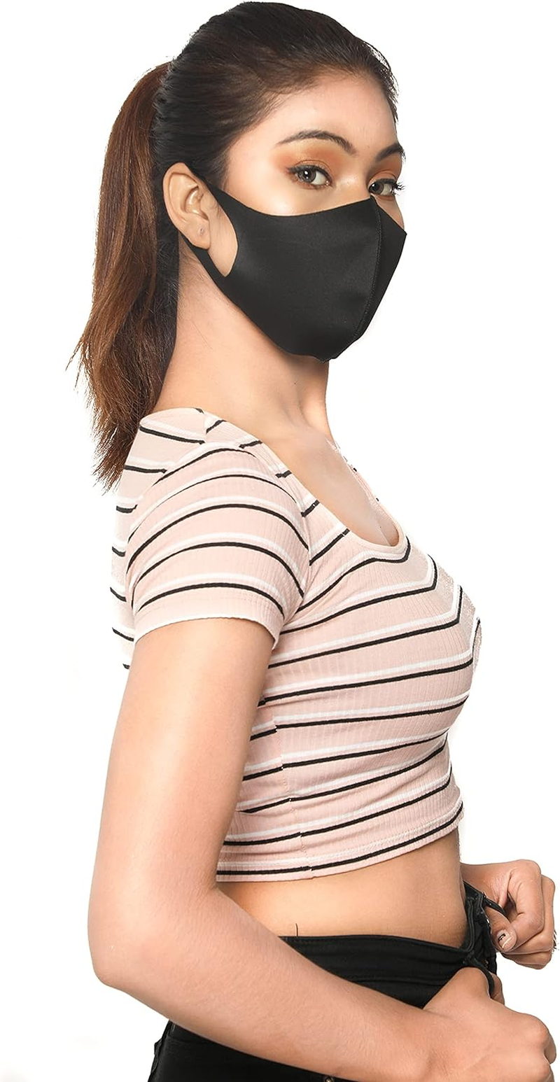 12-Pack - Single Layer Reusable and Washable Polyester Face Mask image number 2