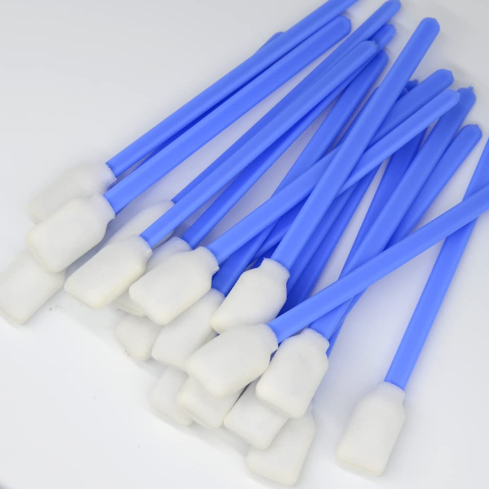 Wellgler'S Tape Head Cleaning Swabs，50 Lint Free Foam Swabs per Pack image number 6