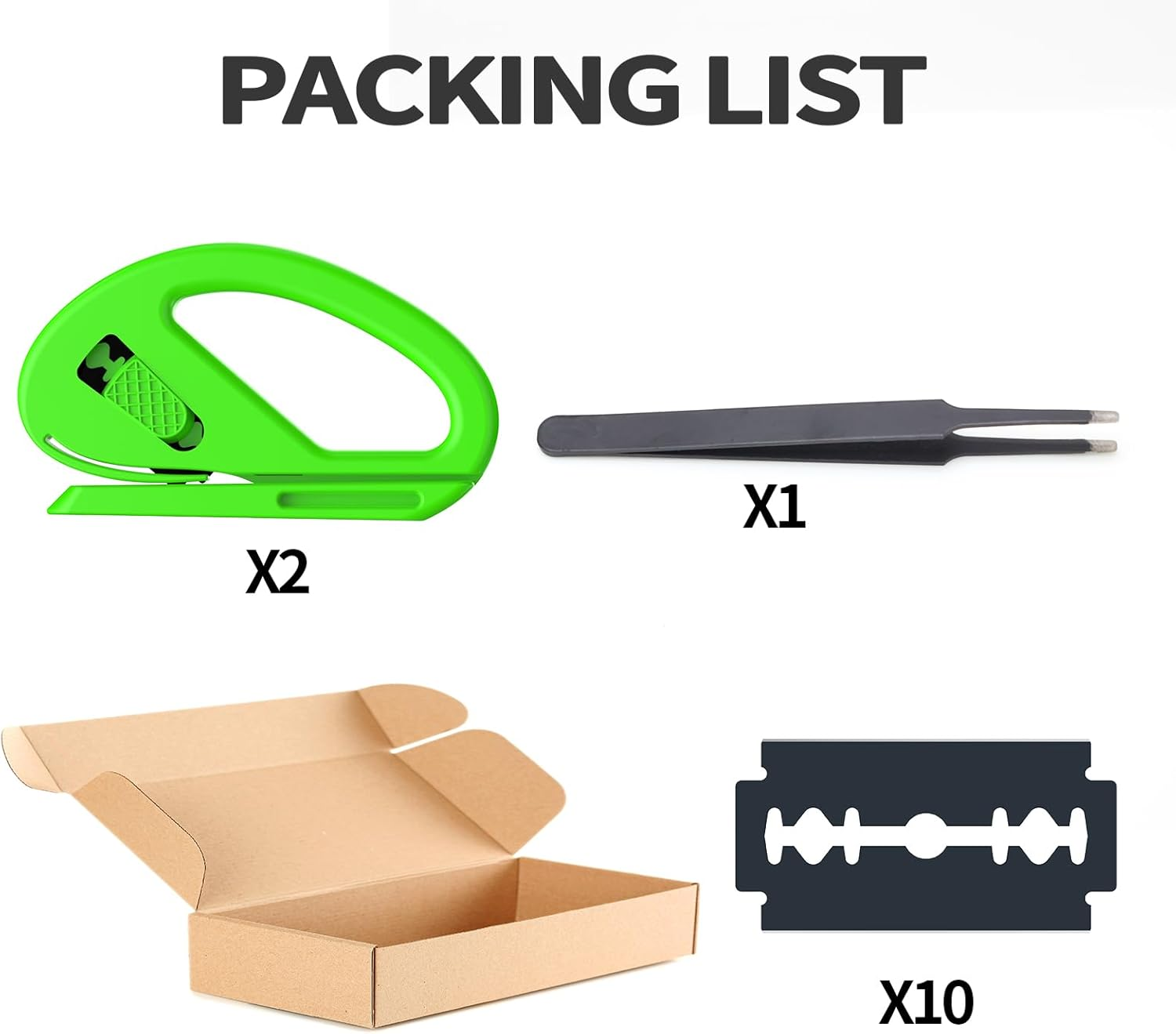 YAMXIN 2-Pack Wrapping Paper Cutter with 10 Replaceable Blades, Gift Wrap Cutter Suitable for Most Wrapping Paper image number 4