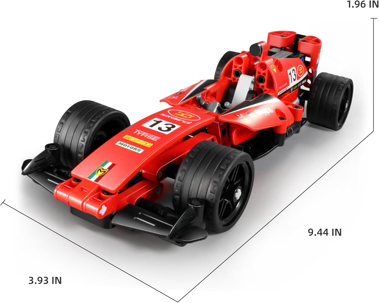 Im.Master Pull Back Racing Motorcycle, 150 Piece (Can Combine with 5814)