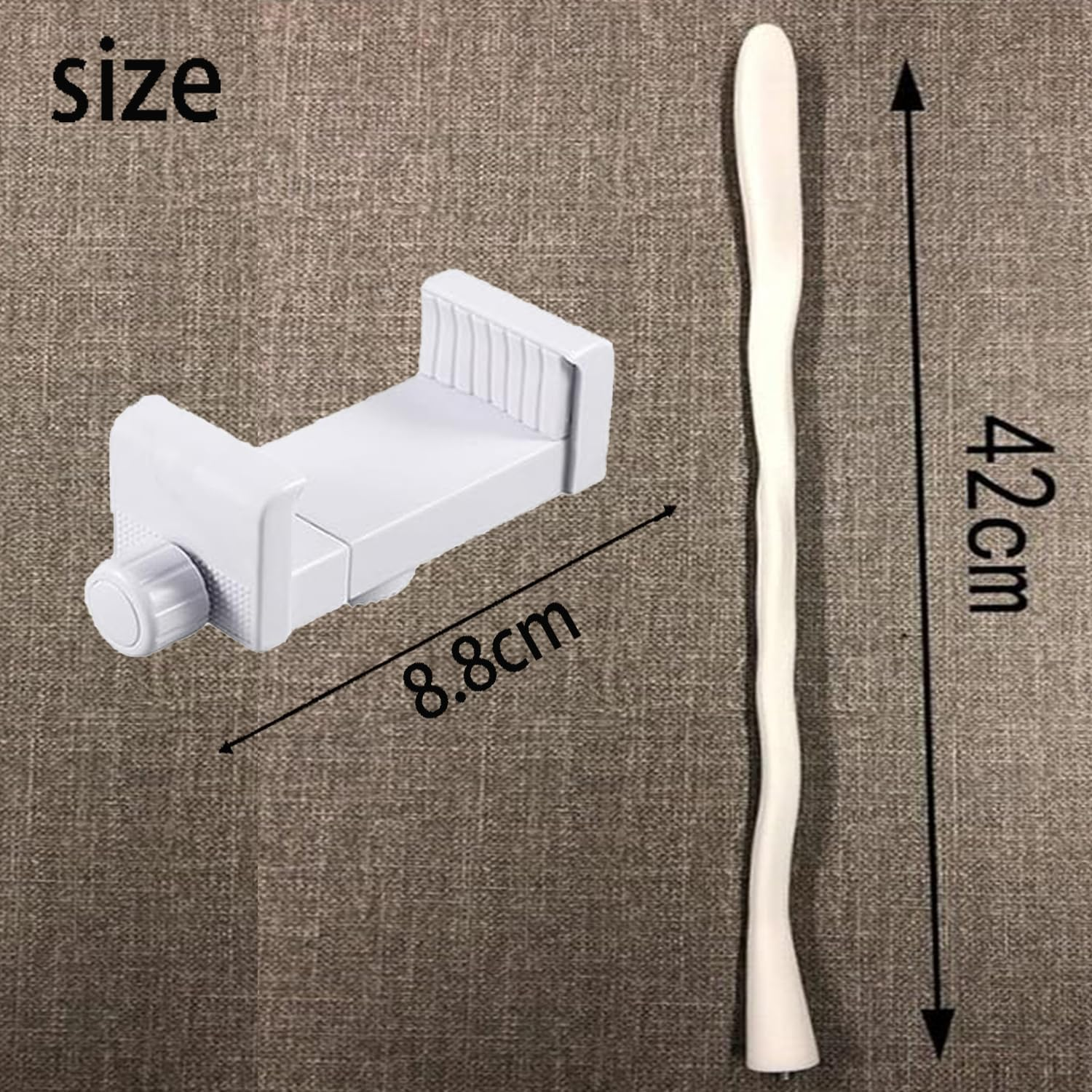 Roczential Universal Baby Monitor Mount, Portable & Travel-Friendly Holder for Infant Optics DXR-8, Arlo, Vtech, Motorola, ANMEATE, Sturdy Safe Adjustable Stand with Perfect Viewing Angle image number 1