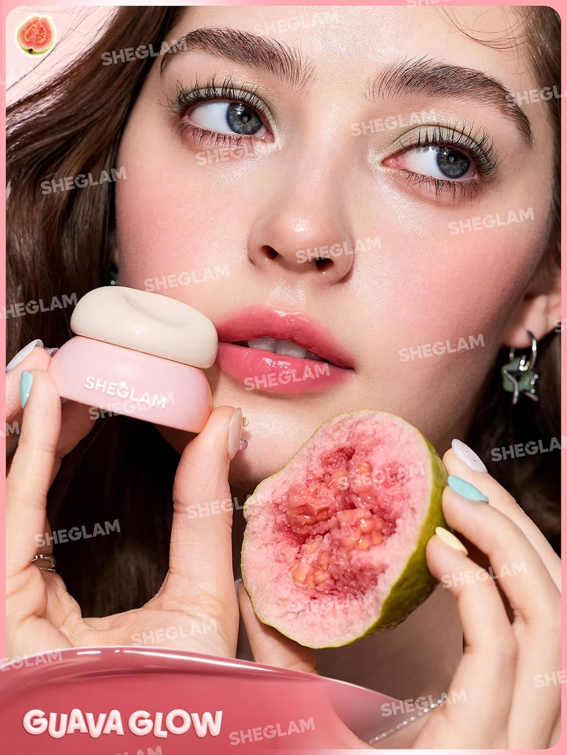 SHEGLAM Hydra Jelly Pocket Lip Jam-Guava Glow image number 5