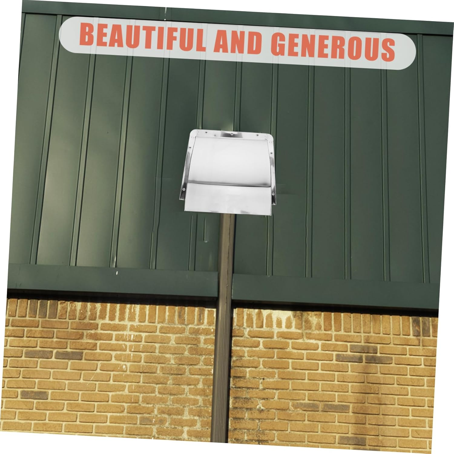 Angoily Stainless Steel Exhaust Hood Vent Exhaust Outlet for Outdoor Kitchen Range Hood Ventilation image number 3